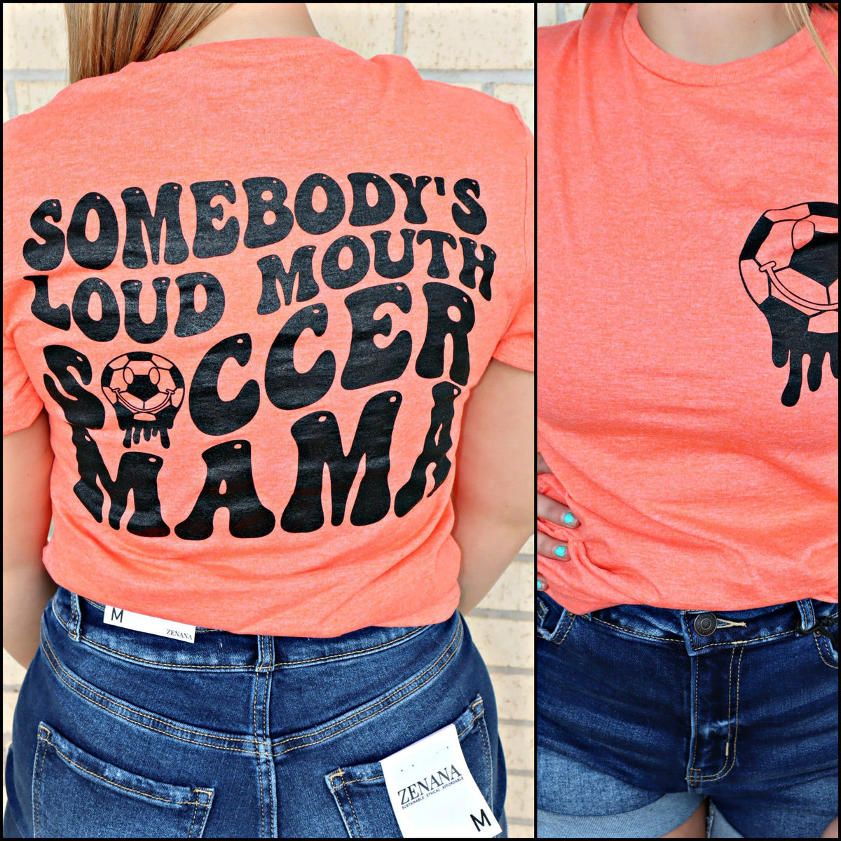 Somebody&#39;s Loud Mouth Soccer Mama Tee or Sweatshirt