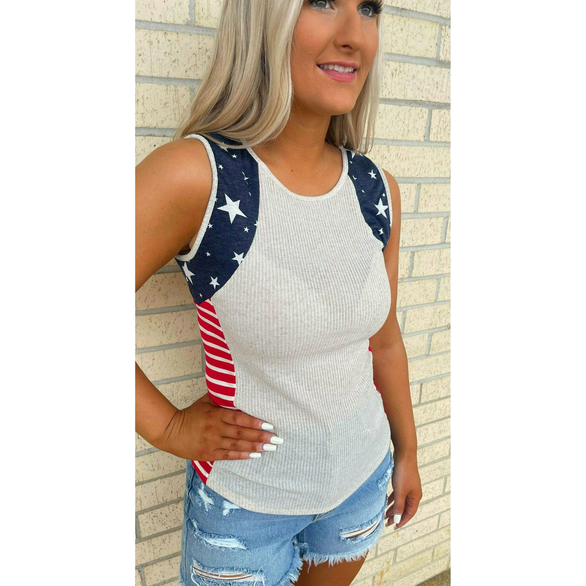 Lynnon Patriotic Soft Tank