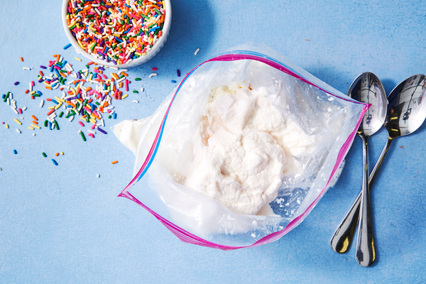 Make Ice Cream in a Bag - Science Experiment for Kids