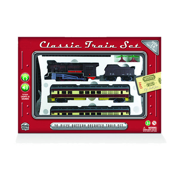 classic train set 20 piece