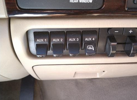How To Wire Your Light Bar To Your Ford Auxiliary Switches By