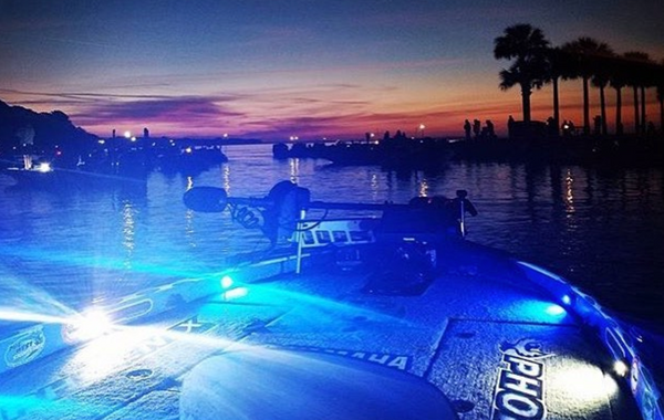 Utilizing LED Rock Lights To Light A Bass Boat Deck