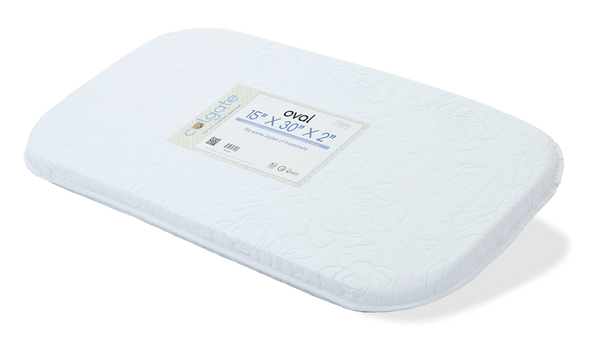 oval bassinet mattress pad cover