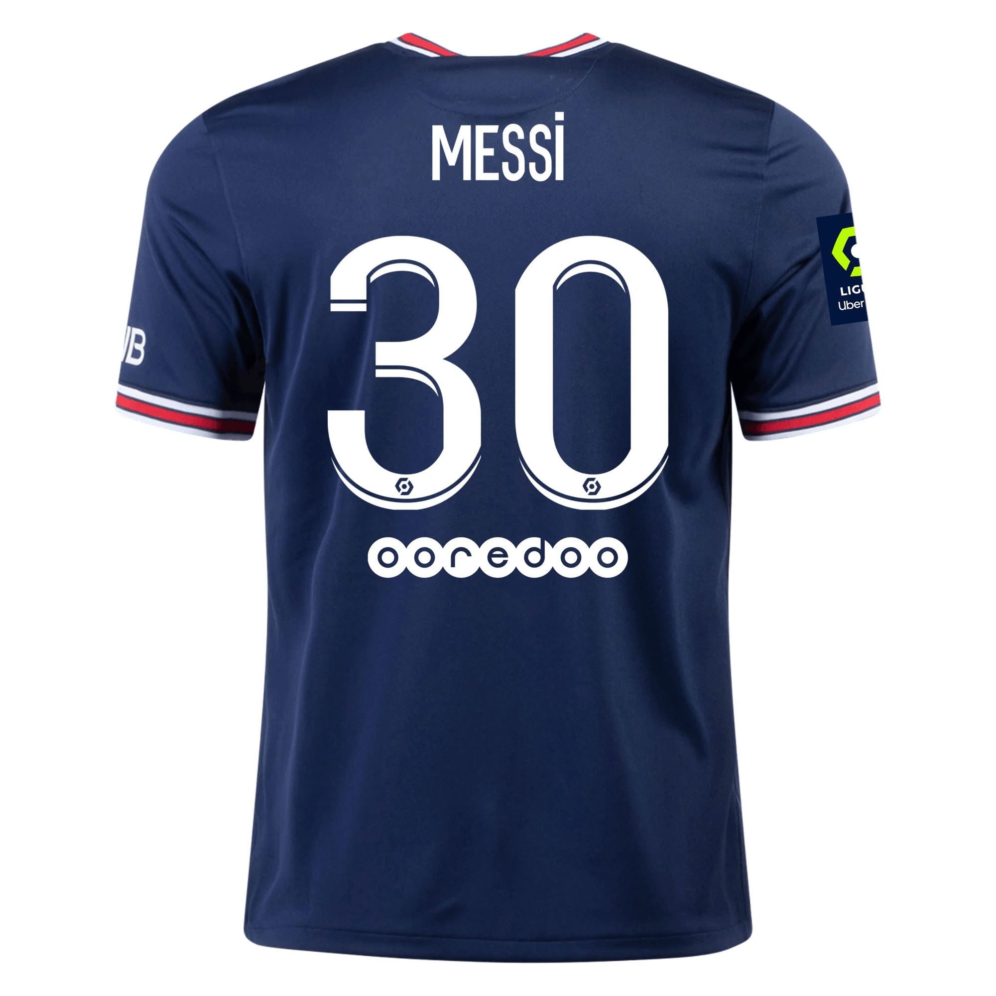 Qual é o nome da camisa do Messi?