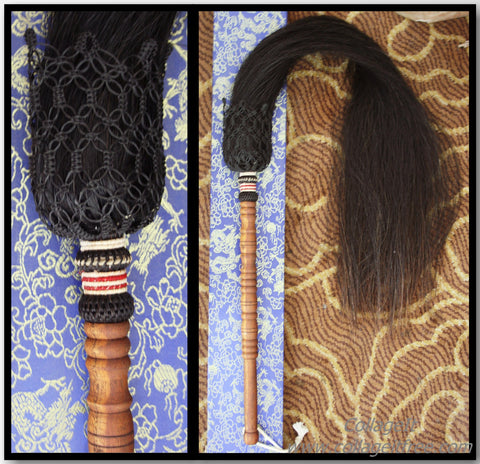 horsehair wudang fuchen horsetail whisk
