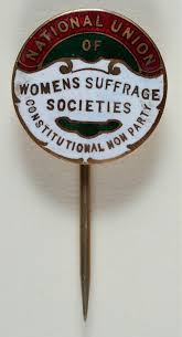 National Union of Women's Suffrage Pin