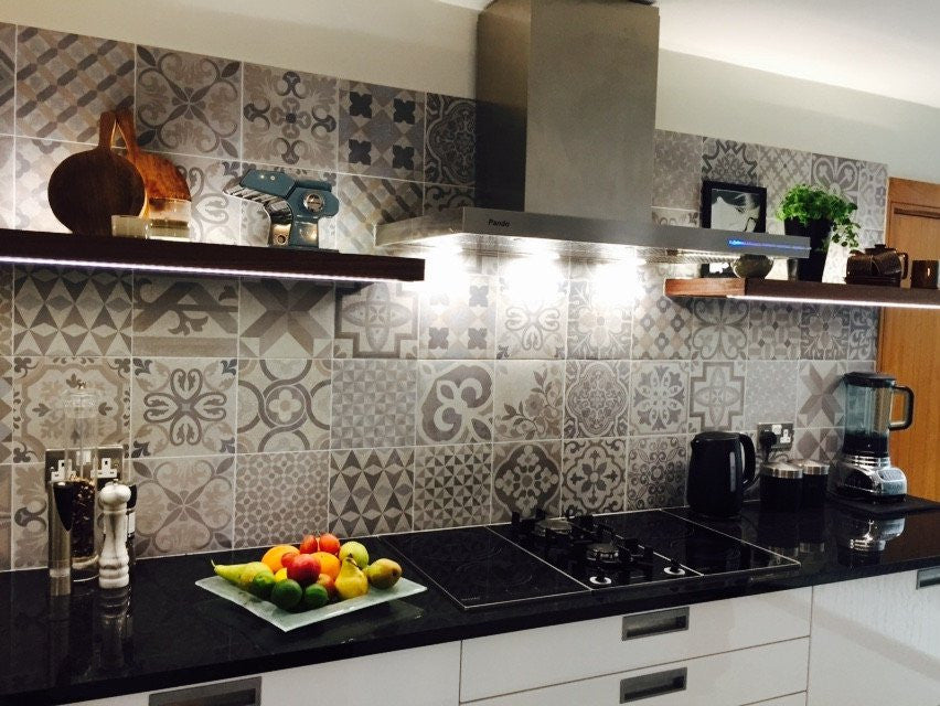 Customer Photo of Elle Decor kitchen splashback tiles