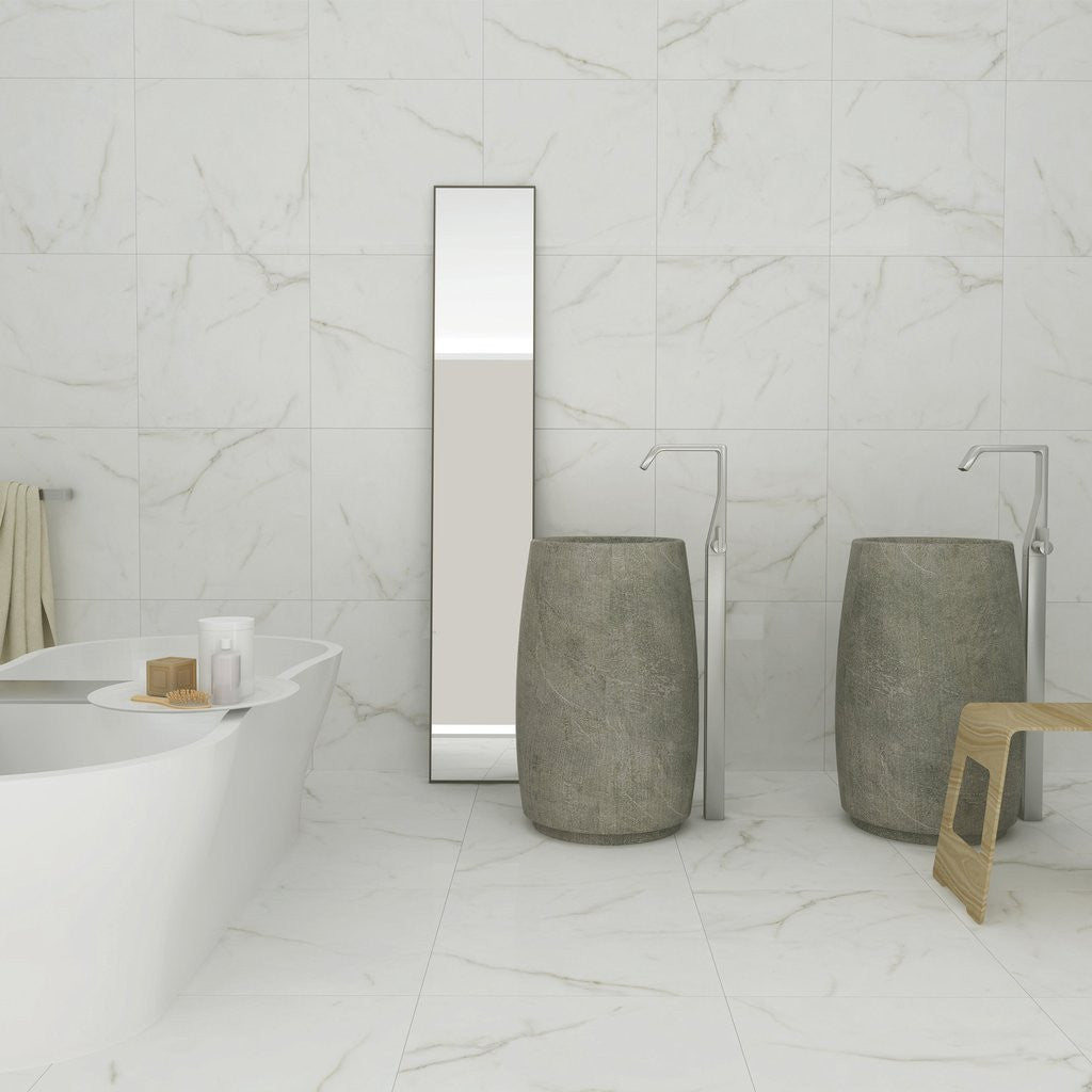 Essence stone effect bathroom tiles