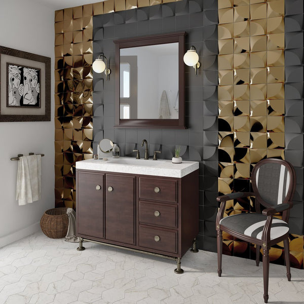 Gold 3D wall Tiles