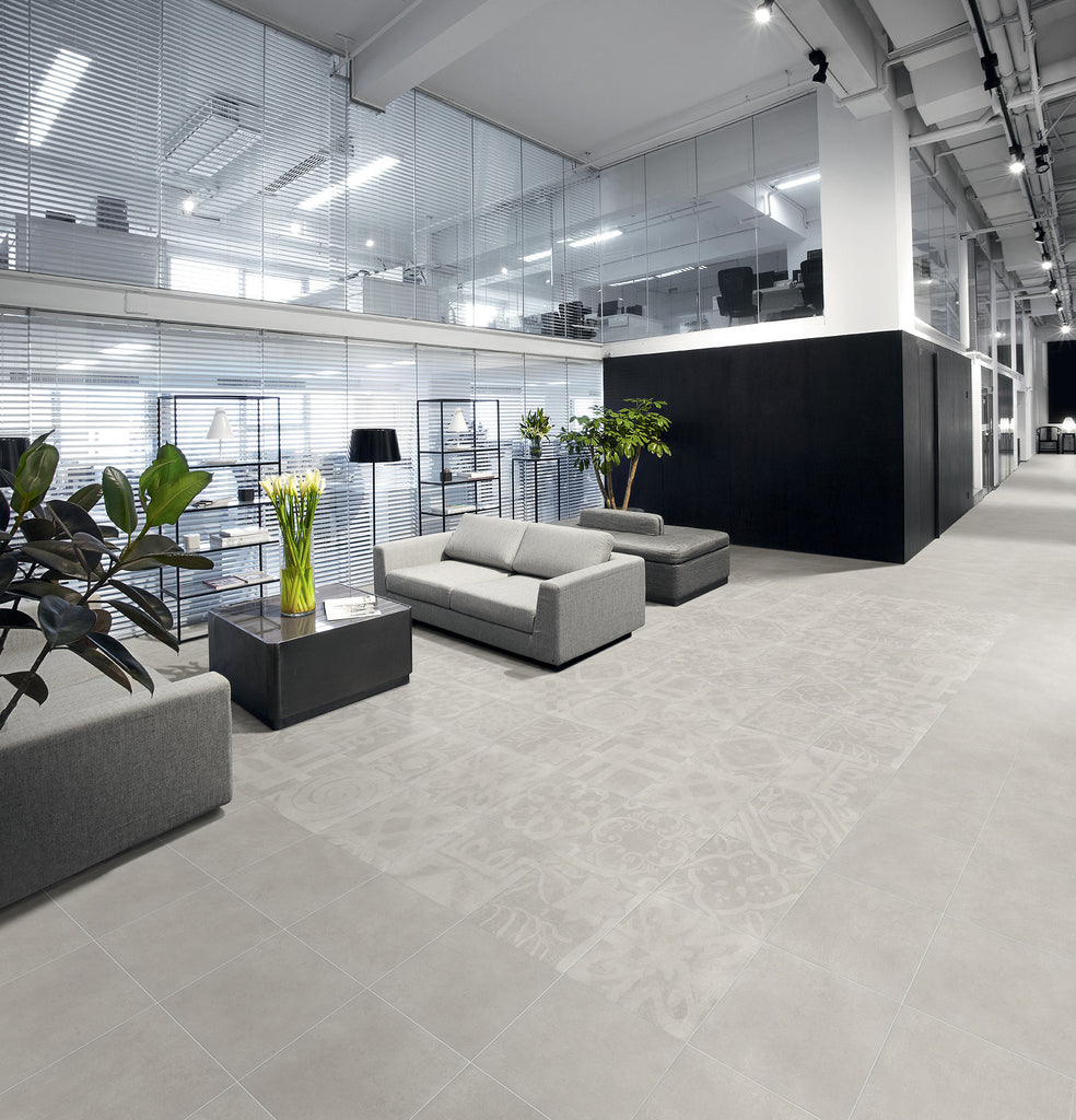 Baked Tiles in Office Environment