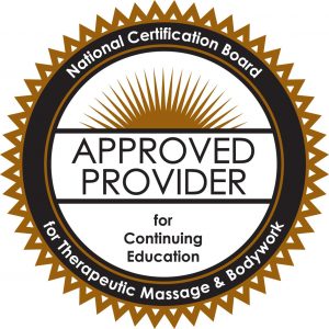 NCBTMB Approved Provider for CEU