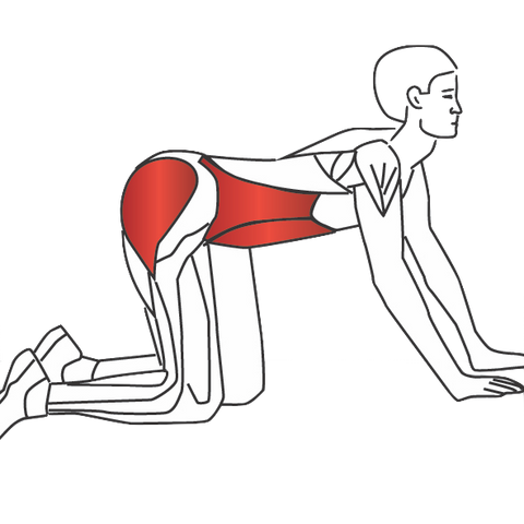 Glute Stretch Trigger Point Release