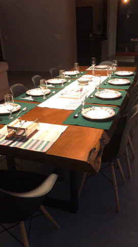 Mesa de jantar de Madeira Rustica e Maciça