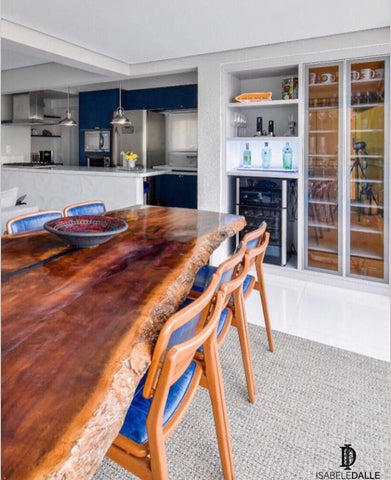 Madeira maciça rustica Imbuia