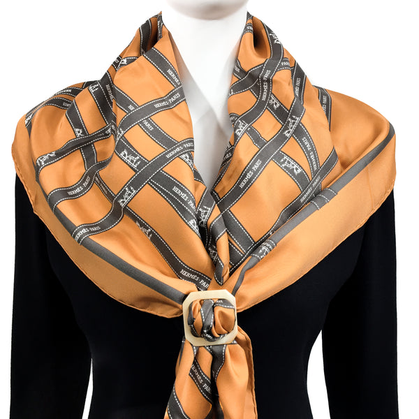 hermes scarf clip