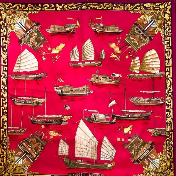 hermes boat scarf