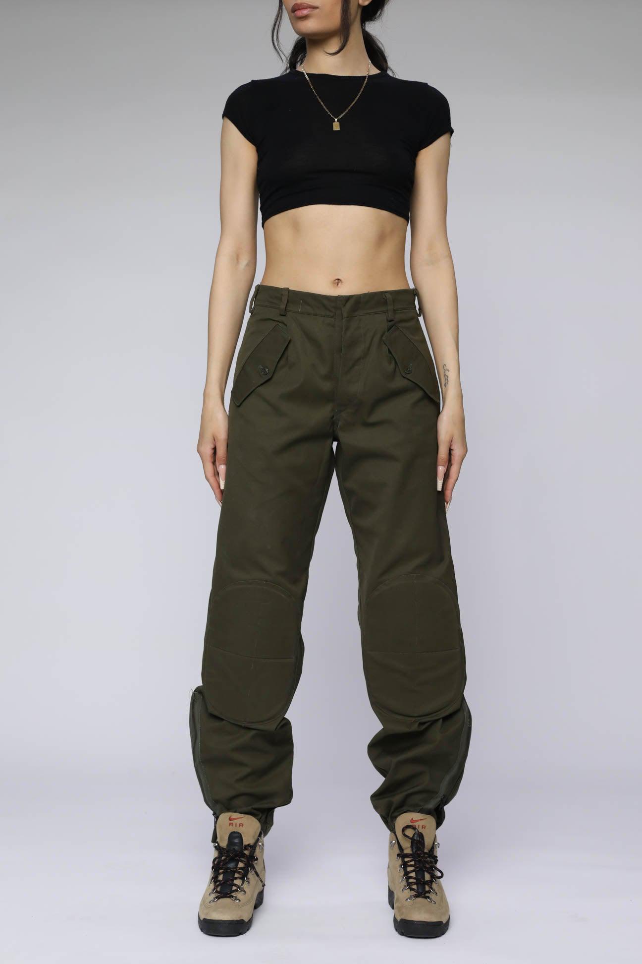 women's army surplus pants