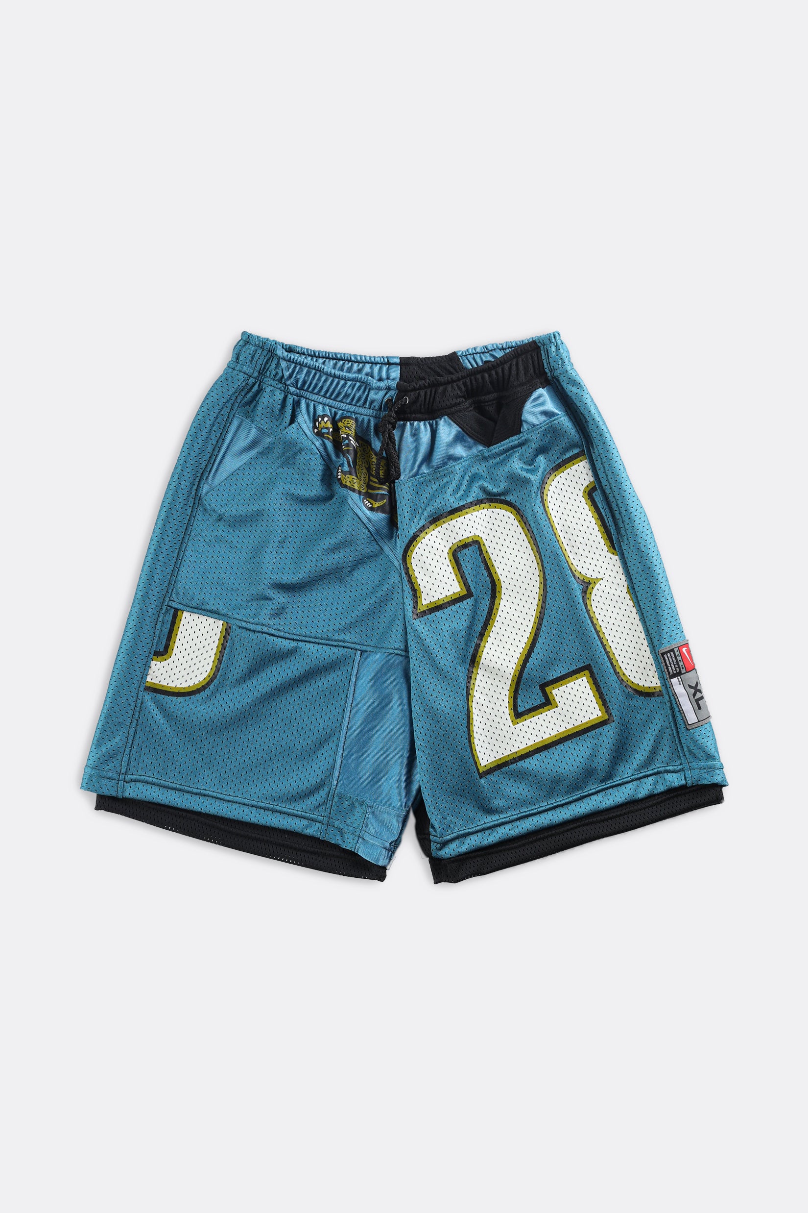 Unisex Rework Lions NFL Jersey Shorts - Women-XS, Men-XXS