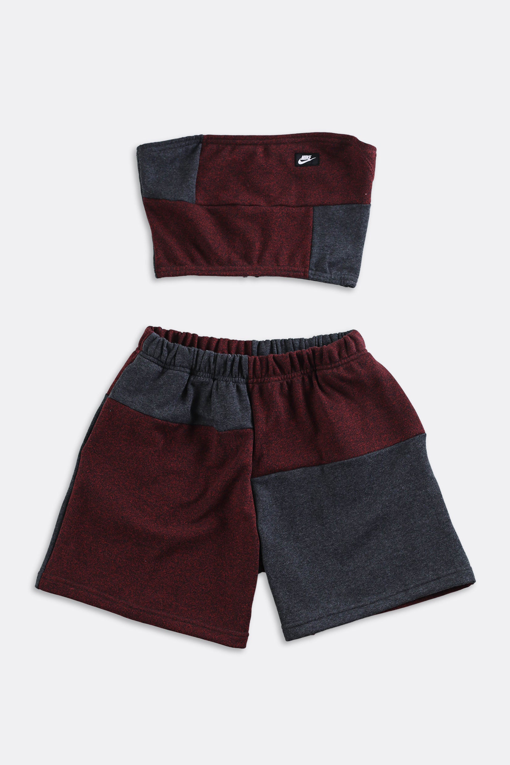 reworked nike sweatshorts