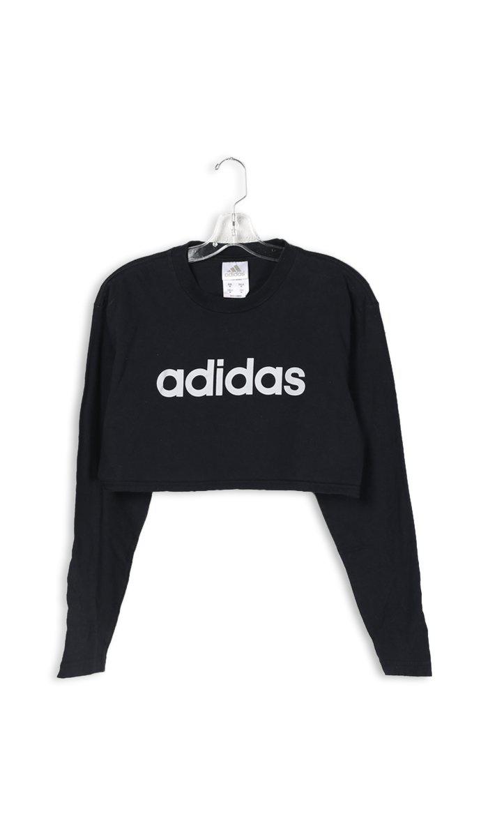 adidas cropped long sleeve