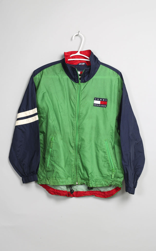 vintage green tommy hilfiger jacket