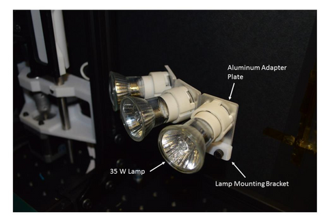 NASA High Temperature Bulbs for IR heating