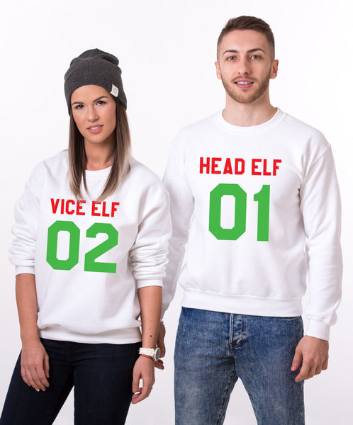 couple sweater christmas