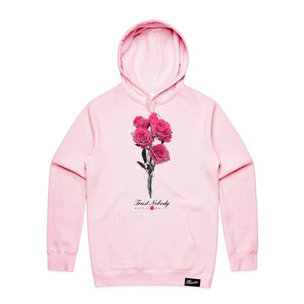 crimson pink hoodie