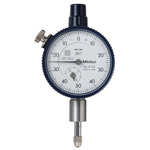 Dial Indicator, .001, .25 In, 3/8, LB