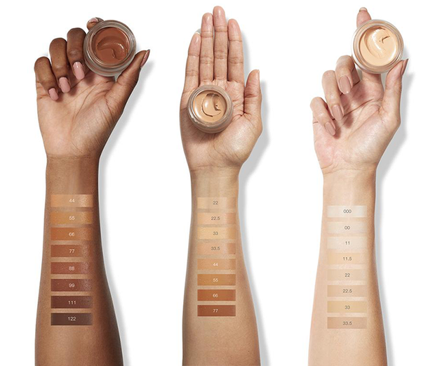 RMS Beauty Foundation Swatches