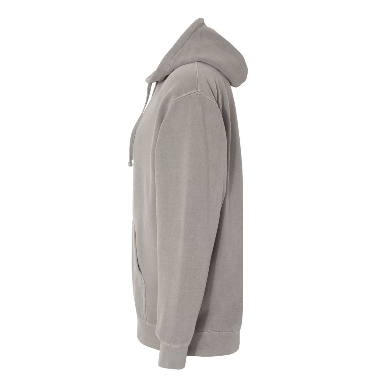 THE SHOVEL HEAD PIGMENT DYED PULL OVER HOODIE - WASHED CHROME Men's Knit T-Shirt By Robert James