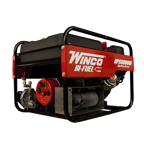 Winco HPS6000HE Bi-Fuel Portable Generator