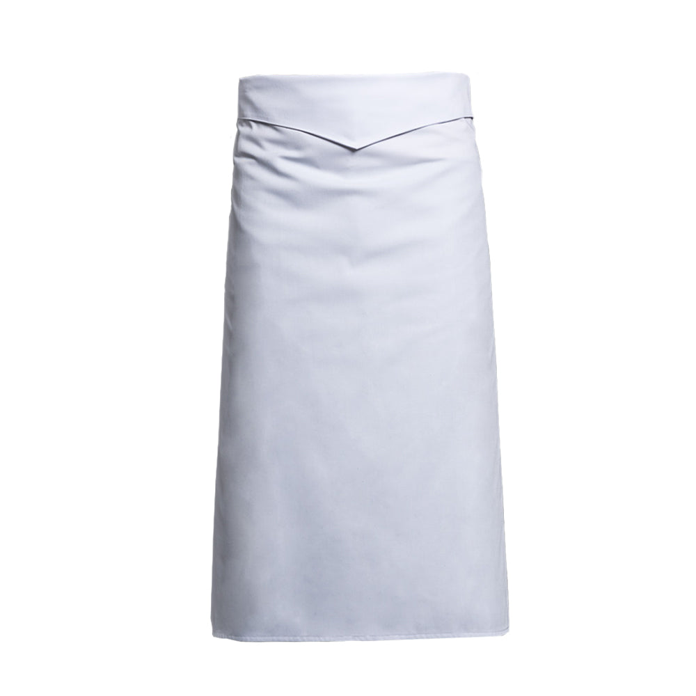 white waist apron