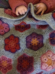 Crocheted blanket