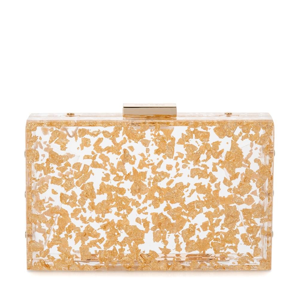 traductor expedido Motear Gold Acrylic Clutch for every special occasion – Olga Berg