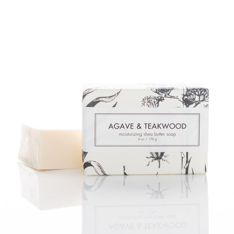 Agave & Teakwood Shea Butter Soap
