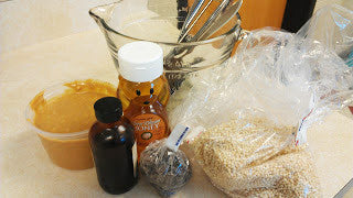 Puffed Quinoa Peanut Butter Ball Ingredients