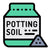 potting soil