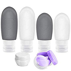 Refillable Silicone Travel Bottles