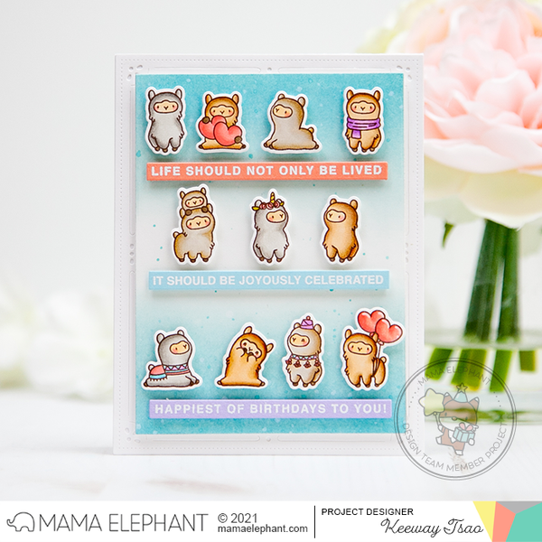 MAMA ELEPHANT: Easy Sentiments | Stamp – Doodlebugs