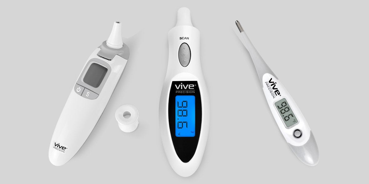 Dual, ear and oral digital thermometer