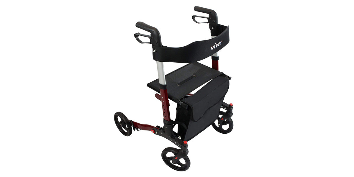 Folding Rollator Walker by Vive