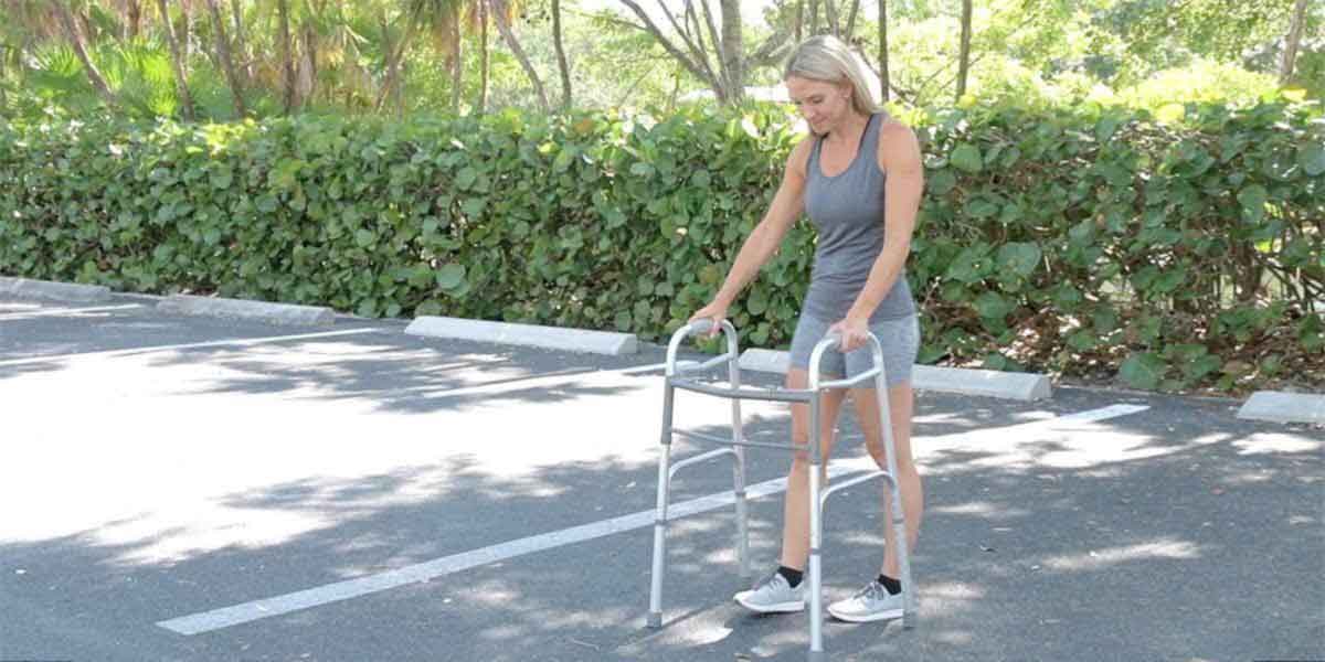 Folding Walker by Vive