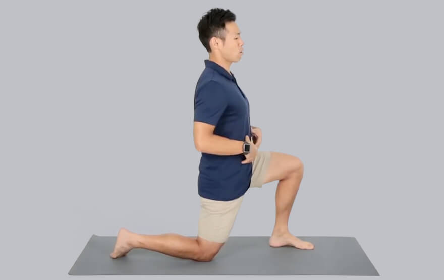 Man Exercise for Hernia