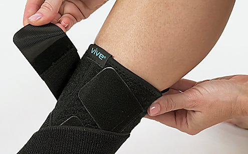 Fastening ankle brace support