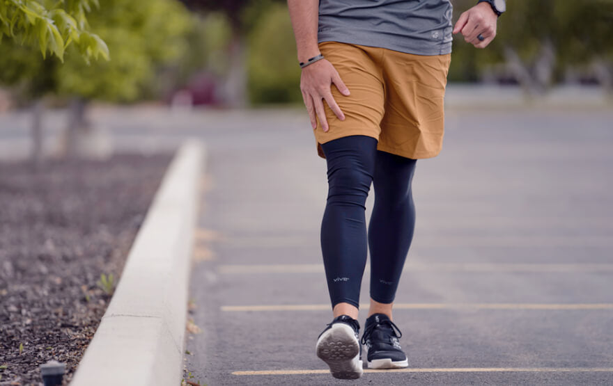 Man walking outdoor