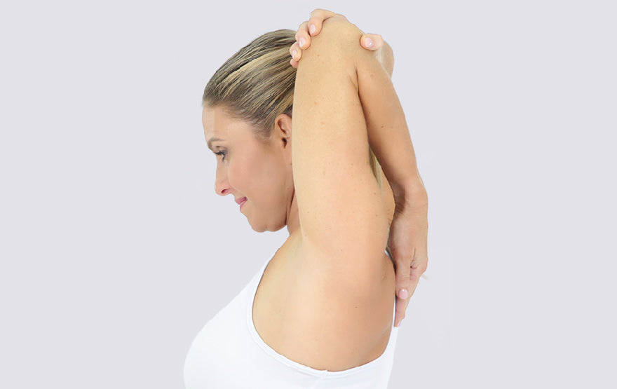 Woman Stretching arm