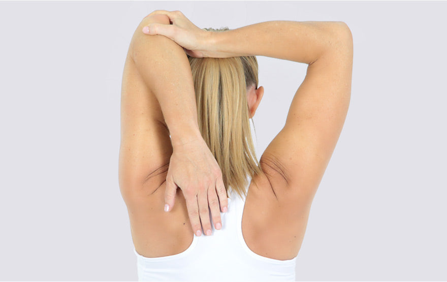Woman Stretching Elbow