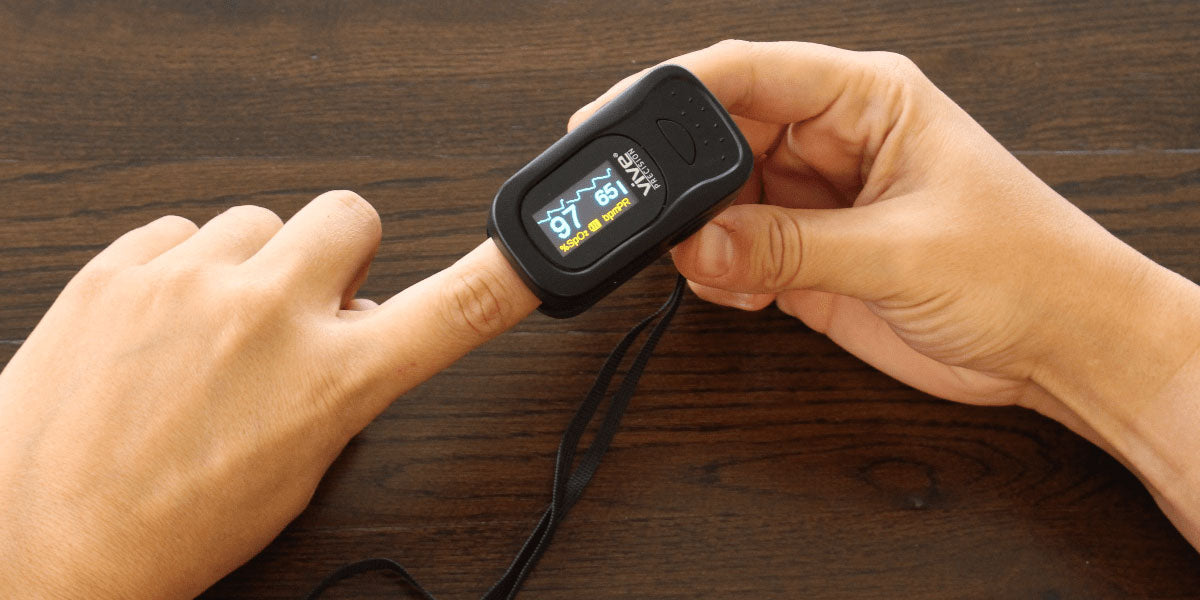 finger pulse oximeter by vive