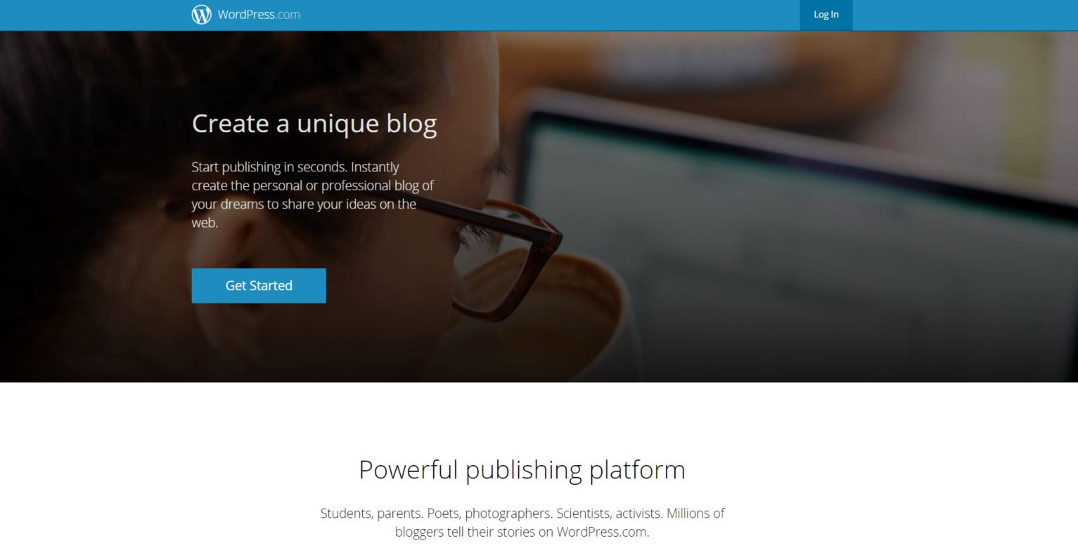 wordpress about page